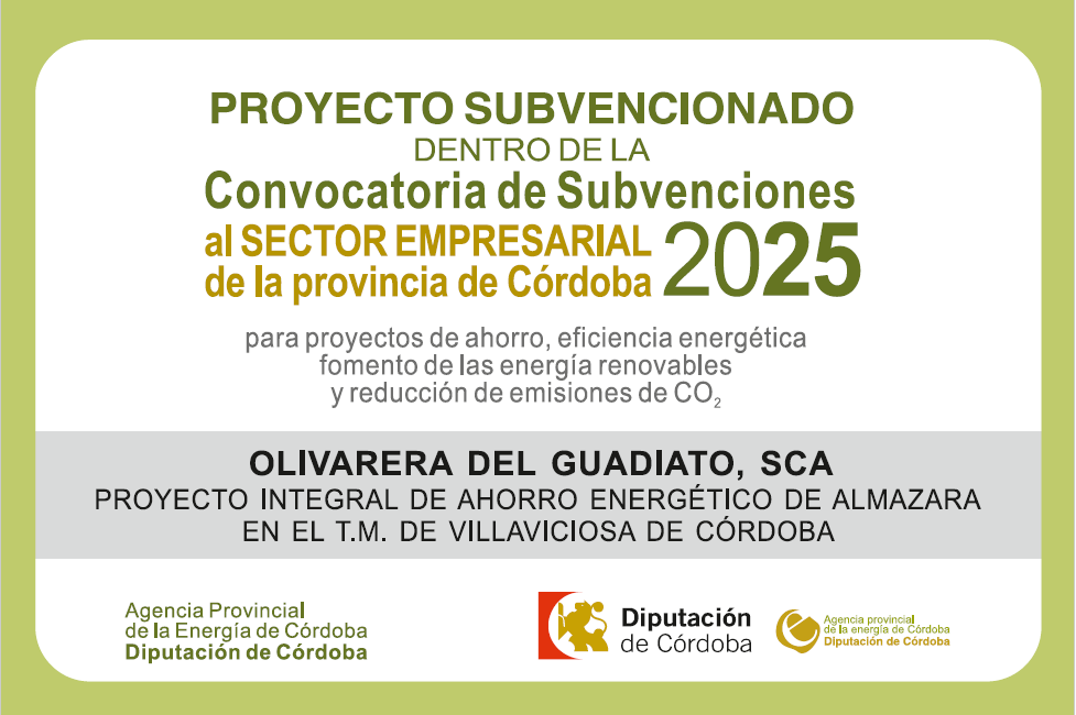Subvención Guadiato Diputación de Córdoba